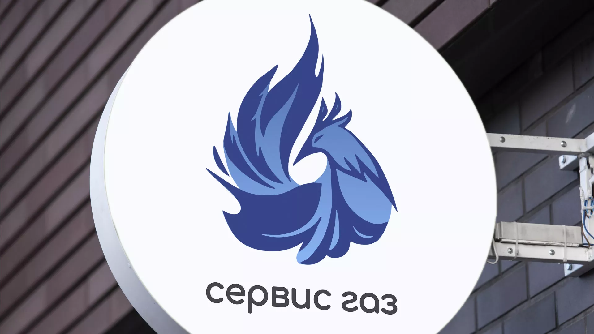 Создание логотипа «Сервис газ» в Красном Сулине