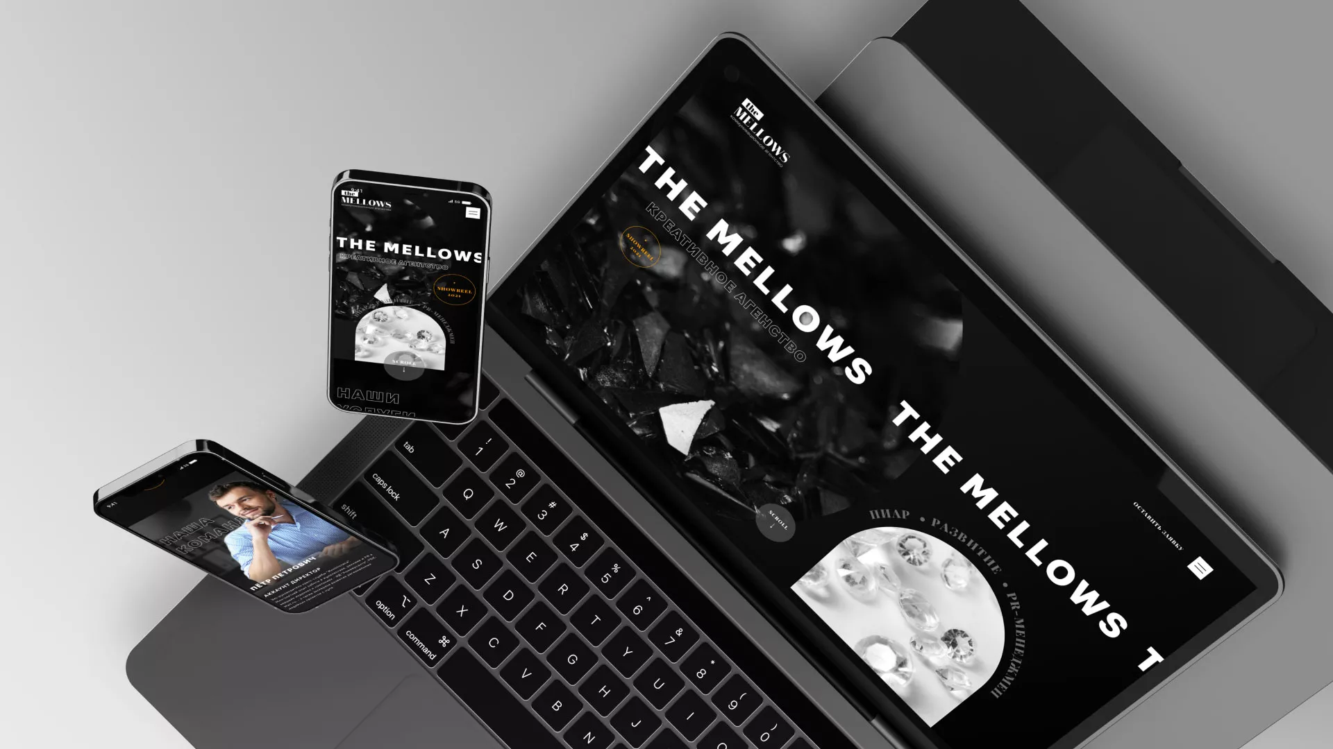 Разработка сайта креативного агентства «The Mellows» в Красном Сулине